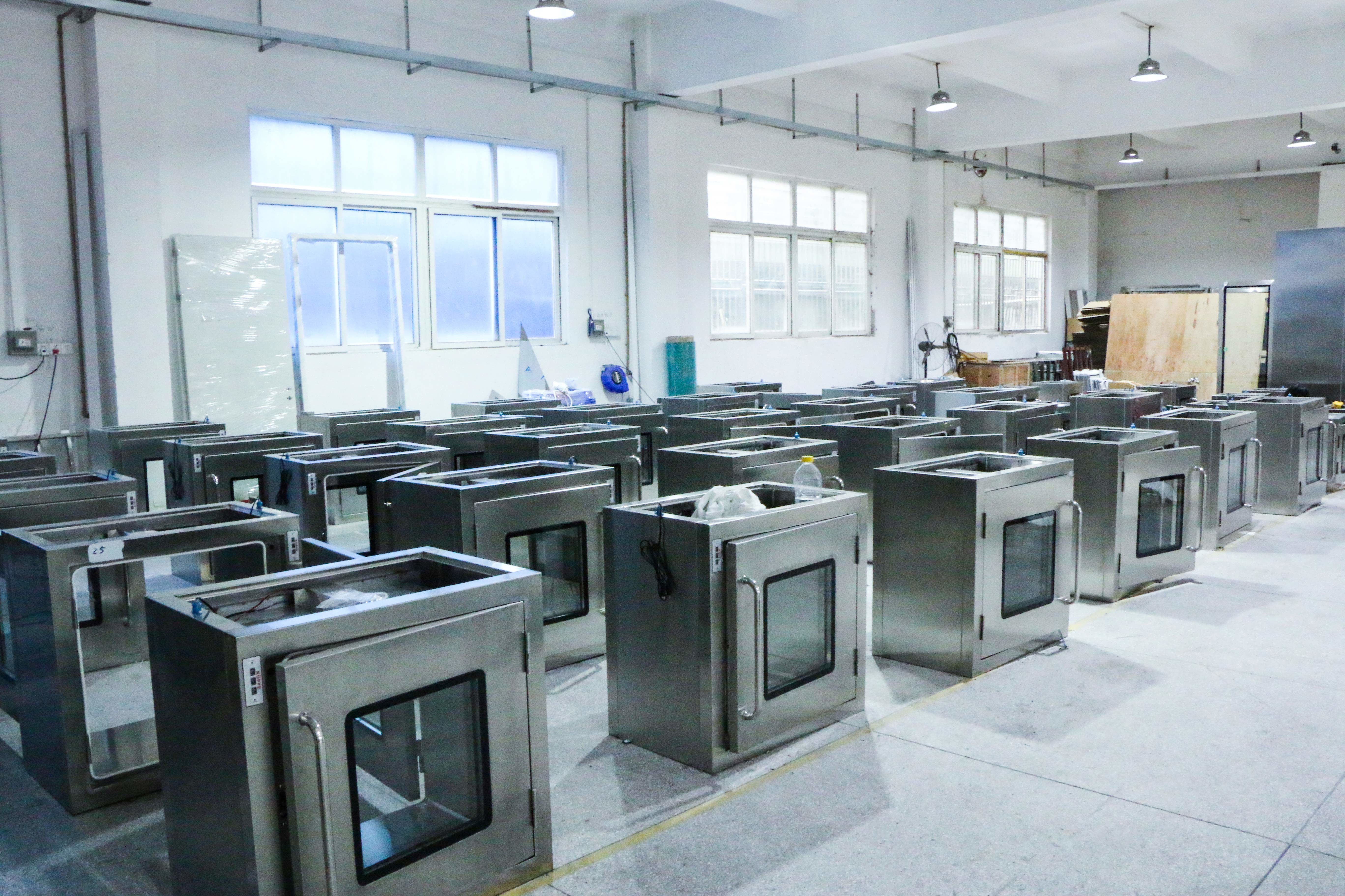 Shenzhen Meiri Purification Technology Co., Ltd. línea de producción de fábrica