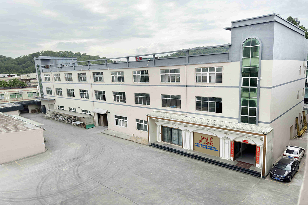 Shenzhen Meiri Purification Technology Co., Ltd. línea de producción de fábrica
