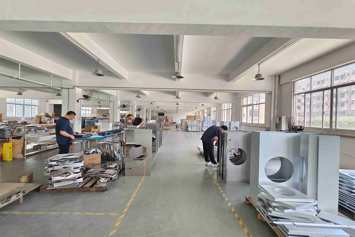 Shenzhen Meiri Purification Technology Co., Ltd. línea de producción de fábrica