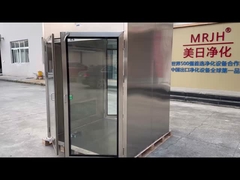 MRJH Sala limpia Pasa a través de la caja 304 de acero inoxidable caja de paso personalizable