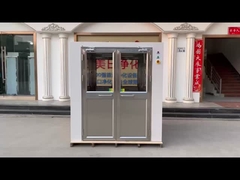 Equipo de ducha de aire de cuarto limpio sin polvo y de doble soplo