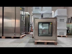 304 acero inoxidable compacto de puerta plana de entrada caja 600x600x600mm