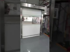 Puertas duras y rápidas TurboDrive Puertas industriales a prueba de viento y congelador