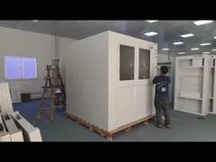 Caja de carga de doble puerta con recubrimiento en polvo anticorrosión / ducha de aire