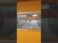 Control automatizado de contaminación: AGV navegando con éxito una ducha de aire de material