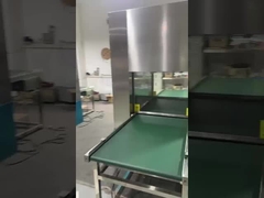 Línea de rodillos y transportadores pasa a través de ventanas. Soluciones de control de contaminación cruzada.