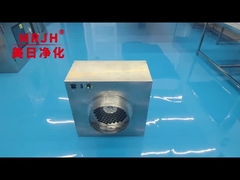 Unidad de filtro de ventilador de succión inversa de alta eficiencia con puerto de brida