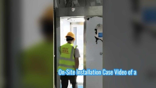 Vídeo del caso de instalación in situ de un proyecto de ducha de aire a gran escala