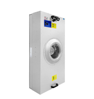 Baja caída de presión Control preciso del flujo de aire Unidad de filtrado de ventilador de acero inoxidable para salas blancas