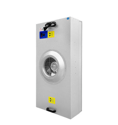 Baja caída de presión Control preciso del flujo de aire Unidad de filtrado de ventilador de acero inoxidable para salas blancas