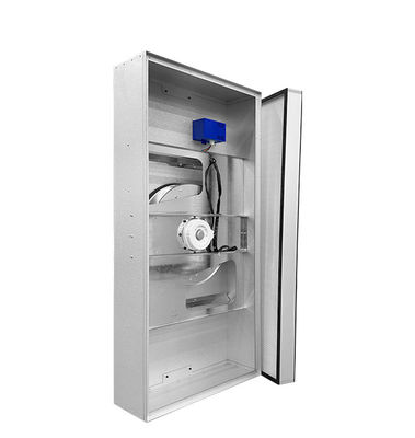 Ahorro de espacio seguro Baja caída de presión Control preciso del flujo de aire ventilador y unidad de filtro para la sala limpia