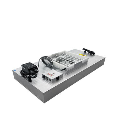 Fan FFU HEPA de acero inoxidable con velocidad de aire de 0,45 a 0,75 m/s y garantía del motor de 5 años para salas limpias