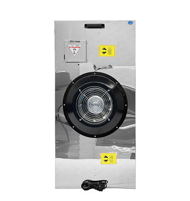 Unidad de filtro de ventilador FFU Sala limpia Acero inoxidable / aleación de zinc Padrones de flujo de aire personalizables