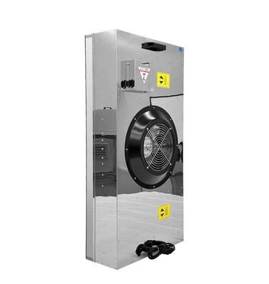 Unidad de filtro de ventilador FFU Sala limpia Acero inoxidable / aleación de zinc Padrones de flujo de aire personalizables