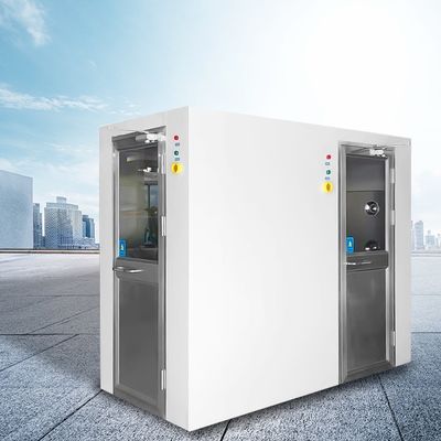Cuarto de ducha de aire de ángulo derecho inteligente ducha de aire OEM / ODM aceptable