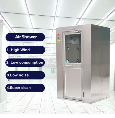 Sala de ducha con aire inteligente 1500W Sala limpia ducha con aire personalizada para laboratorio
