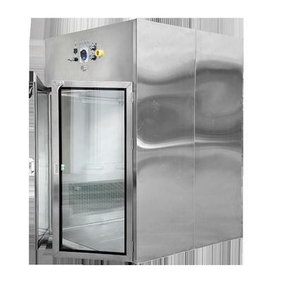 Habitación limpia personalizada, ventana de la caja de pases, máquina de eliminación de polvo, despacho de distribución OEM / ODM