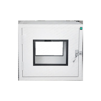Caja de paso de sala limpia de interconexión electrónica dinámica GMP personalizada para ventana de transferencia de laboratorio