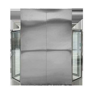 caja de entrada de doble puerta de carga de acceso a la ducha de aire caja de entrada para la industria de procesamiento de alimentos fabricas de electrónica LED