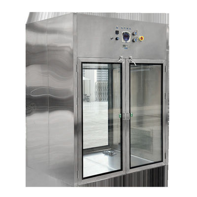caja de entrada de doble puerta de carga de acceso a la ducha de aire caja de entrada para la industria de procesamiento de alimentos fabricas de electrónica LED