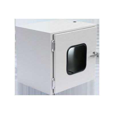 Caja de paso laminar de flujo de luz ISO 10 UV para ventana de transferencia de sala limpia con conexión sin fisuras