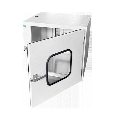 Caja de paso laminar de flujo de luz ISO 10 UV para ventana de transferencia de sala limpia con conexión sin fisuras