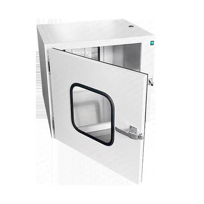 Caja de paso laminar de flujo de luz ISO 10 UV para ventana de transferencia de sala limpia con conexión sin fisuras