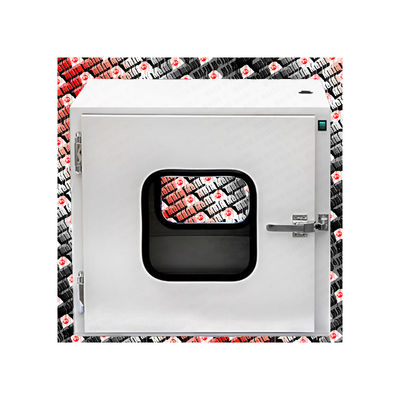 Caja de paso UV de acero inoxidable Velocidad del viento ajustable Personalizable para habitación libre de polvo