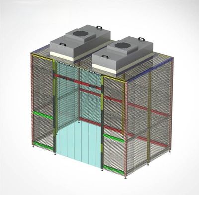 Cabina de sala limpia modular ISO Clase 8 personalizable: solución de sala limpia GMP