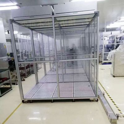 Cabina de sala limpia modular ISO Clase 8 personalizable: solución de sala limpia GMP