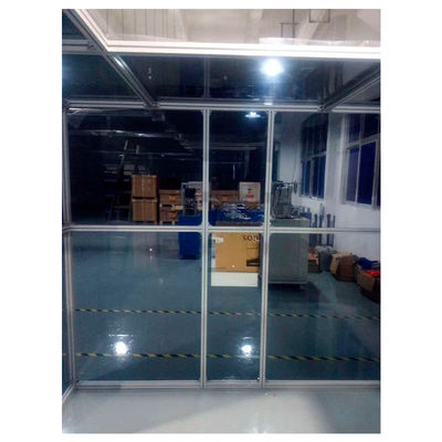 Sala limpia de paredes blandas modulares ISO 8 personalizable para todos los tamaños y tipos