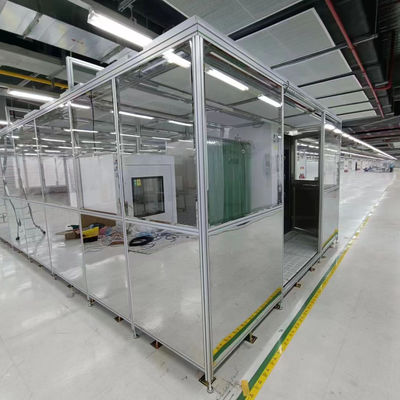 Sala limpia modular personalizable con cumplimiento ISO5-ISO9 para aplicaciones hospitalarias