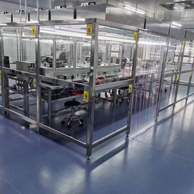 Sala limpia modular personalizable con cumplimiento ISO5-ISO9 para aplicaciones hospitalarias