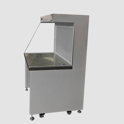 Capuchón de flujo de aire laminar horizontal de acero inoxidable para laboratorio