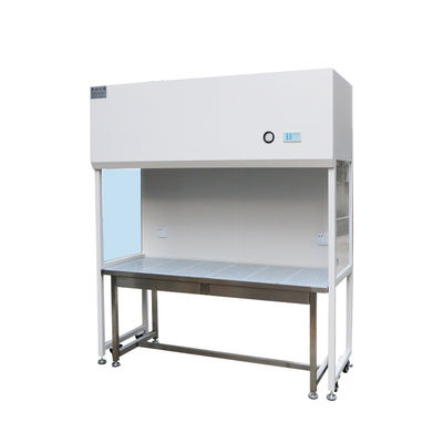 Banco limpio de acero inoxidable 304 con velocidad de aire de 0,75 m/s y nivel de ruido de 46-58 dB Capó de flujo laminar