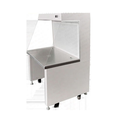 MRJH Hood de flujo de aire horizontal placa blanca de frío pintura de horneado SS Laminar del flujo de aire del banco de trabajo