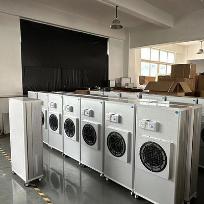 Comprehensive ahorro de espacio ajustable Alta eficiencia de filtración purificador de aire purificador de aire filtro hepa