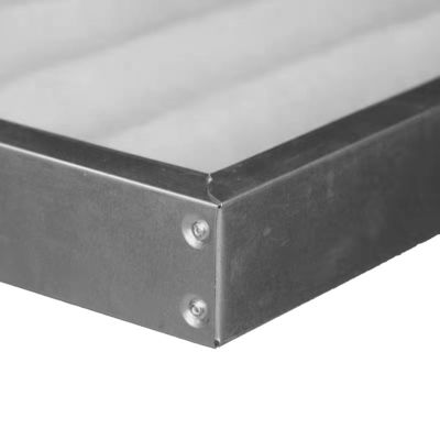 Filtro de aire Hepa de velocidad múltiple Silencioso ahorrando espacio Filtro de aire de sala limpia Estructura de panal de miel