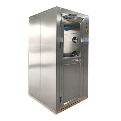 SS 201 Salón de ducha con aire Sopladores de un solo lado 380V 220V Con puerta giratoria
