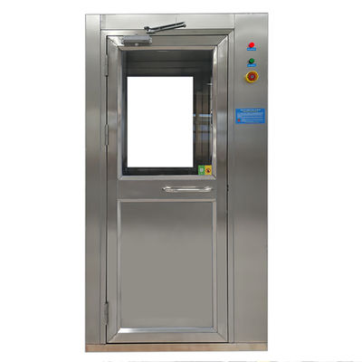 SS 201 Salón de ducha con aire Sopladores de un solo lado 380V 220V Con puerta giratoria
