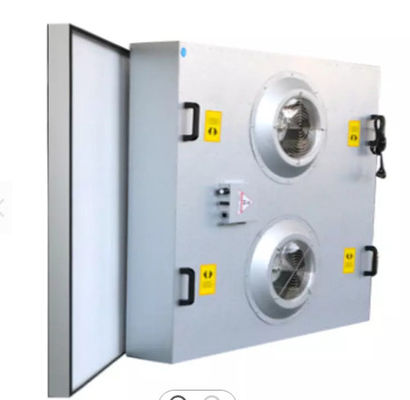 Unidad de filtro de ventilador doble FFU 4 × 4 Unidad de purificación de aire de tamaño para la industria farmacéutica