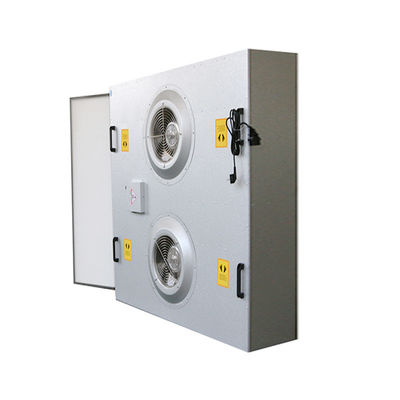 Unidad de filtro de ventilador doble FFU 4 × 4 Unidad de purificación de aire de tamaño para la industria farmacéutica