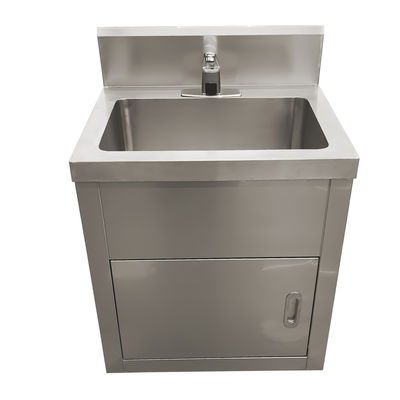 Lavabo de lavado de manos personalizado de acero inoxidable 304 para limpieza y desinfección