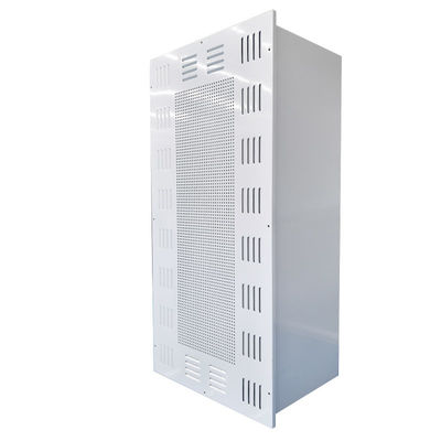 Cuarto limpio Purificador de aire FFU desmontable H13 U17 Placa de zinc aluminizada Pintura de placas frías