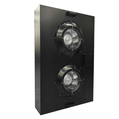 Unidad de filtro de ventilador FFU de pintura en placa fría negra para sala limpia