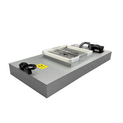 Equipo de sala limpia FFU de placa de zinc aluminizada para control estático y alta filtración