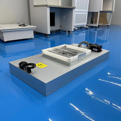 Equipo de sala limpia FFU con control estático de purificación de aire Opciones personalizables