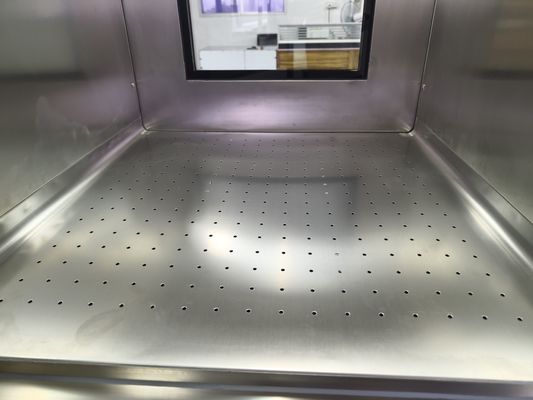 Caja de pases de ducha de aire con bajo ruido E-Interlock y 201 de acero inoxidable 960x890x1690mm compacto