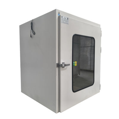 Caja de pases de piso certificada GMP 304 de acero inoxidable y anticorrosión grado farmacéutico / electrónica