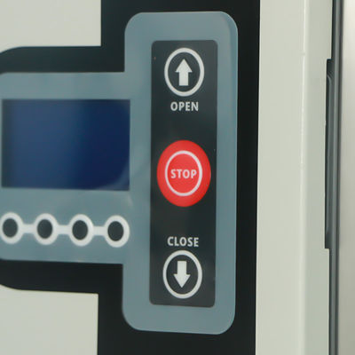 Ducha de aire de puerta rodante de alta velocidad con filtración HEPA y sensores de seguridad para la entrada en el cuarto limpio